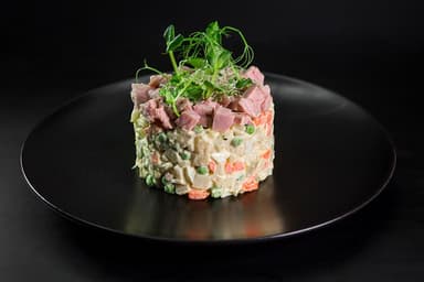 Олів'є з ростбіфом