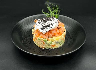 Олів'є з лососем