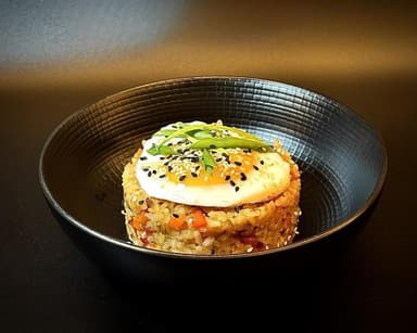 Смажений рис з креветкою