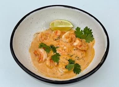 Хвости білоногих креветок по-тайськи