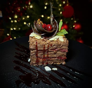 Наполеон шоколадний