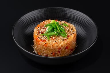 Смажений рис з овочами